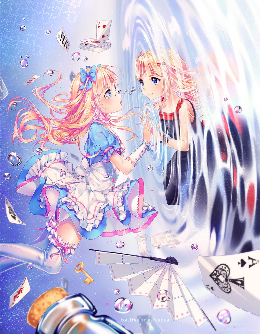 alice (alice's adventures in wonderland) drawn by hyanna-natsu