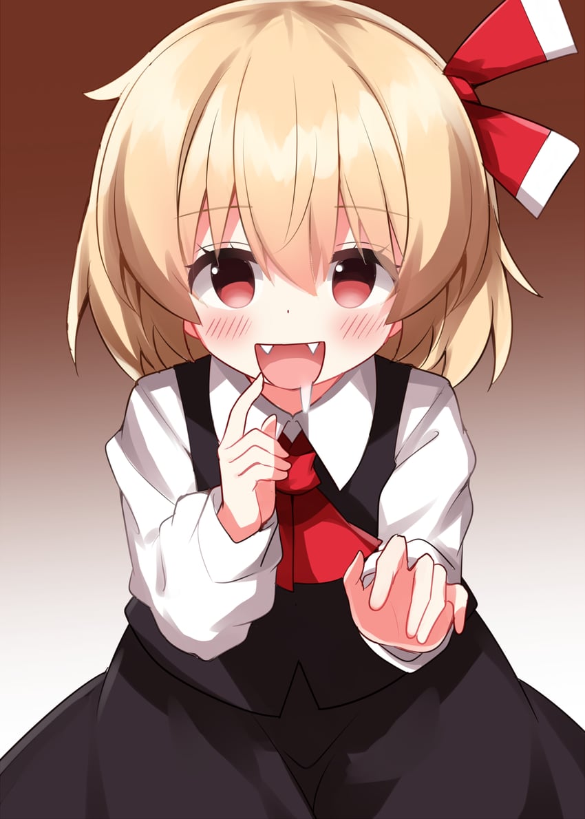 rumia (touhou) drawn by ruu_(tksymkw)
