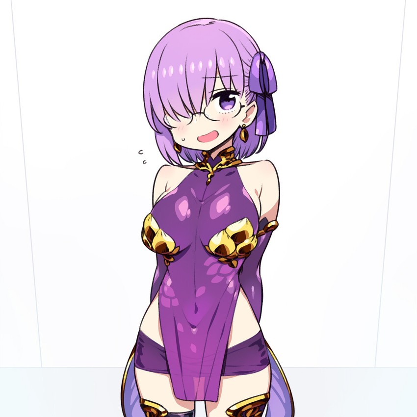 mash kyrielight and kama (fate and 1 more) drawn by chan_co
