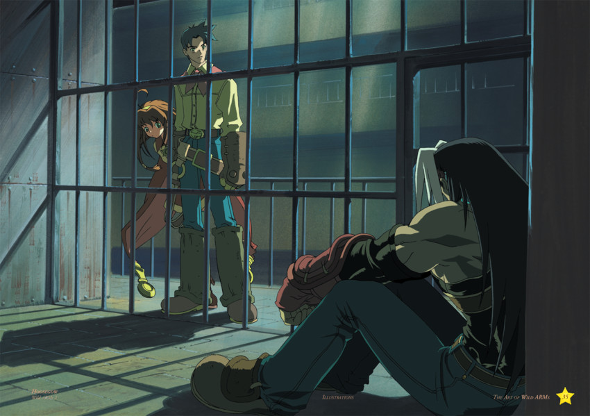lilka eleniak, ashley winchester, and brad evans (wild arms and 1 more)