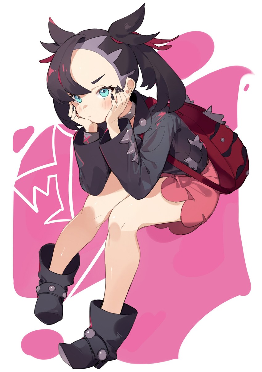 marnie (pokemon and 1 more) drawn by sh_(shinh)