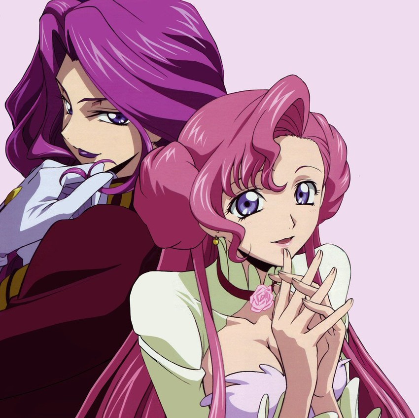 euphemia li britannia and cornelia li britannia (code geass)
