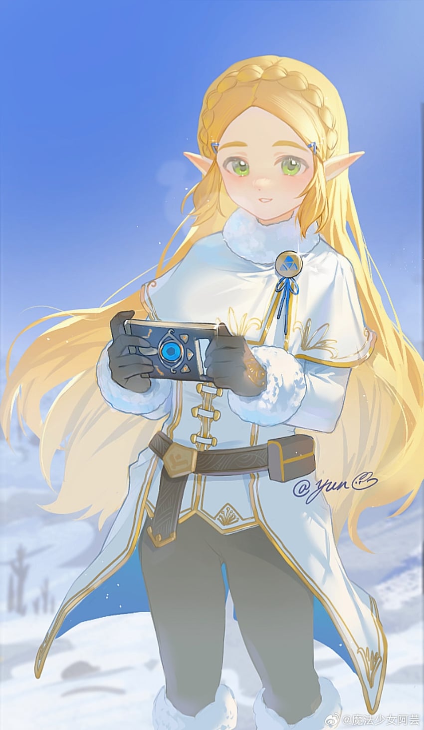 princess zelda (the legend of zelda and 1 more) drawn by yun_(dl2n5c7kbh8ihcx)
