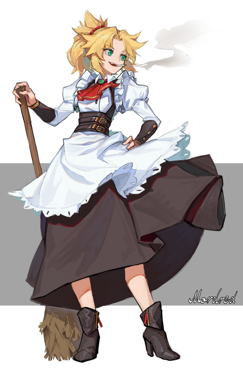mordred (fate and 1 more) drawn by f.k_(hs225kr)