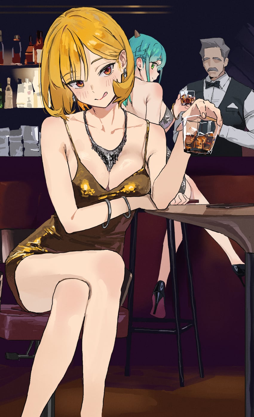 sekoshi and nahia (original and 1 more) drawn by some1else45
