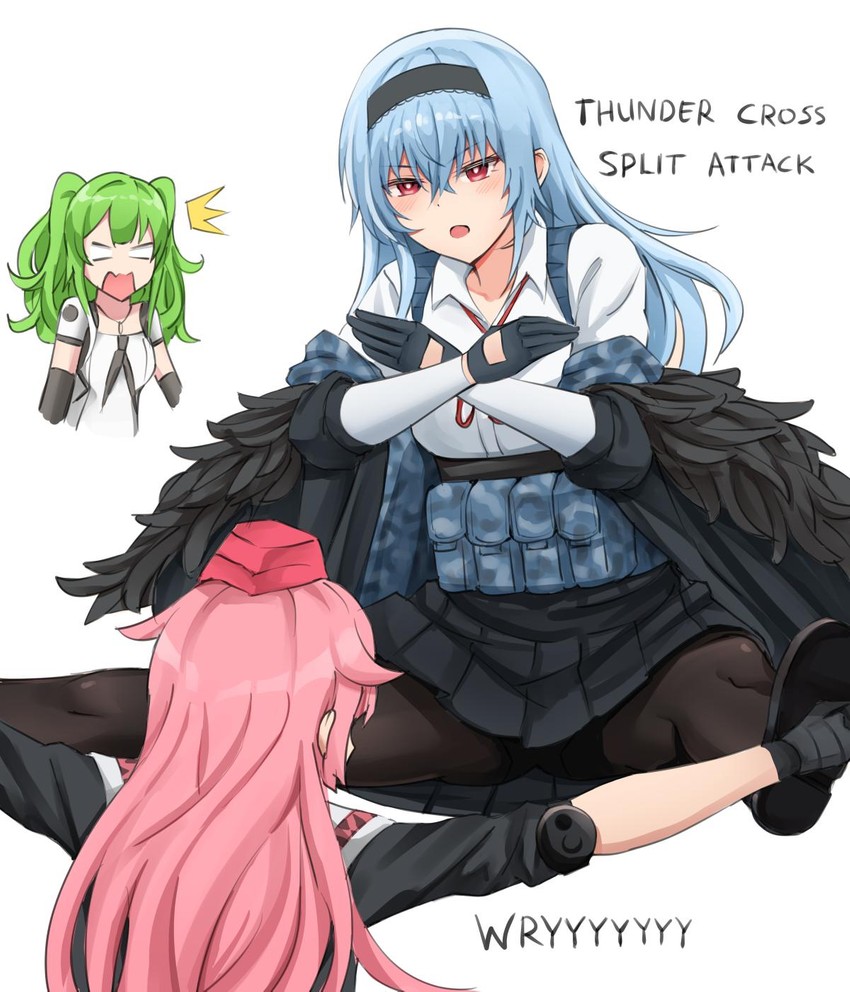 ntw-20, thunder, and m950a (girls' frontline and 2 more) drawn by springveiv