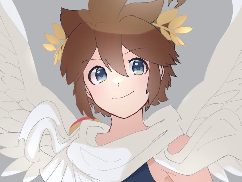 pit (kid icarus and 1 more) drawn by waffuum