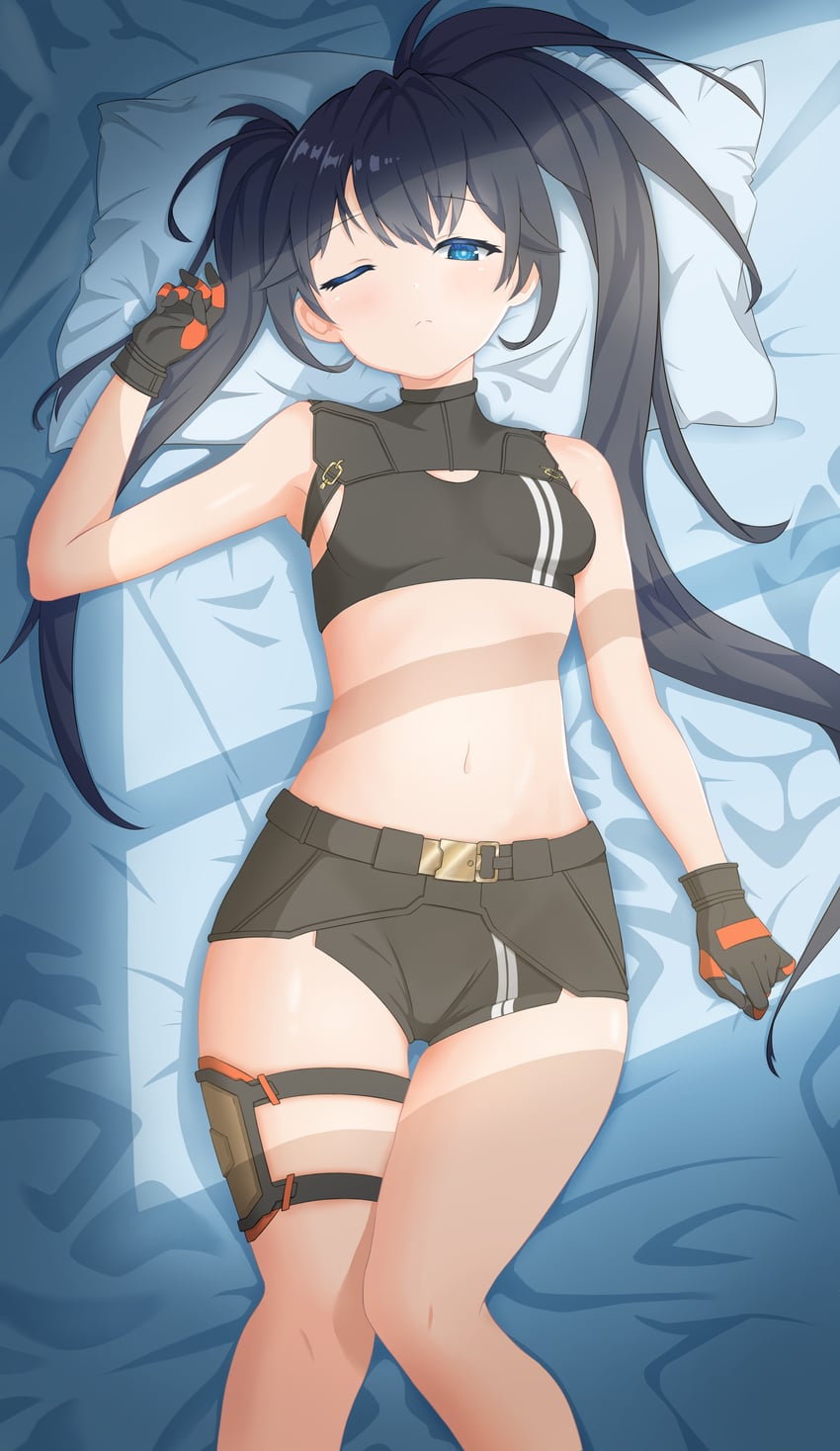 black rock shooter (black rock shooter and 1 more) drawn by heiyan97