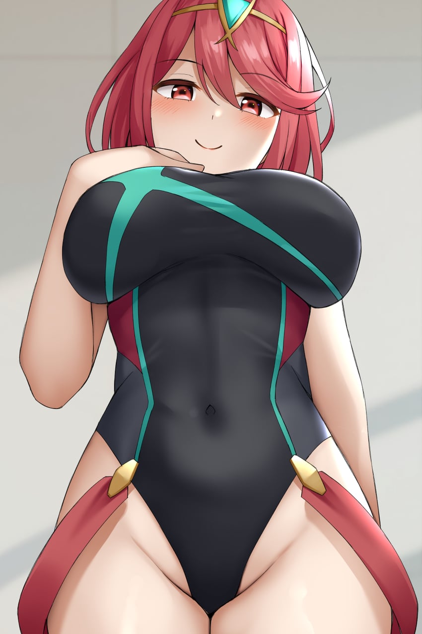 pyra (xenoblade chronicles and 1 more) drawn by mizushina_minato
