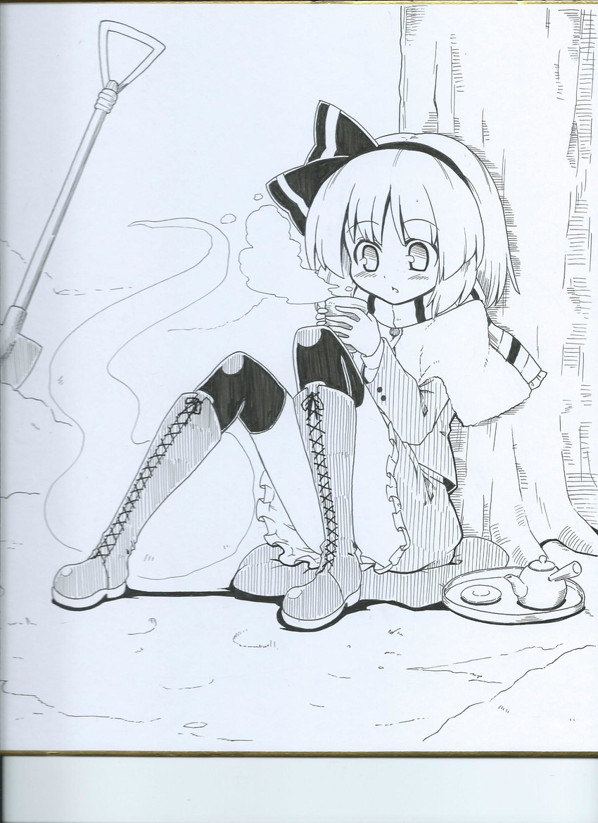 konpaku youmu (touhou) drawn by futa_(nabezoko)