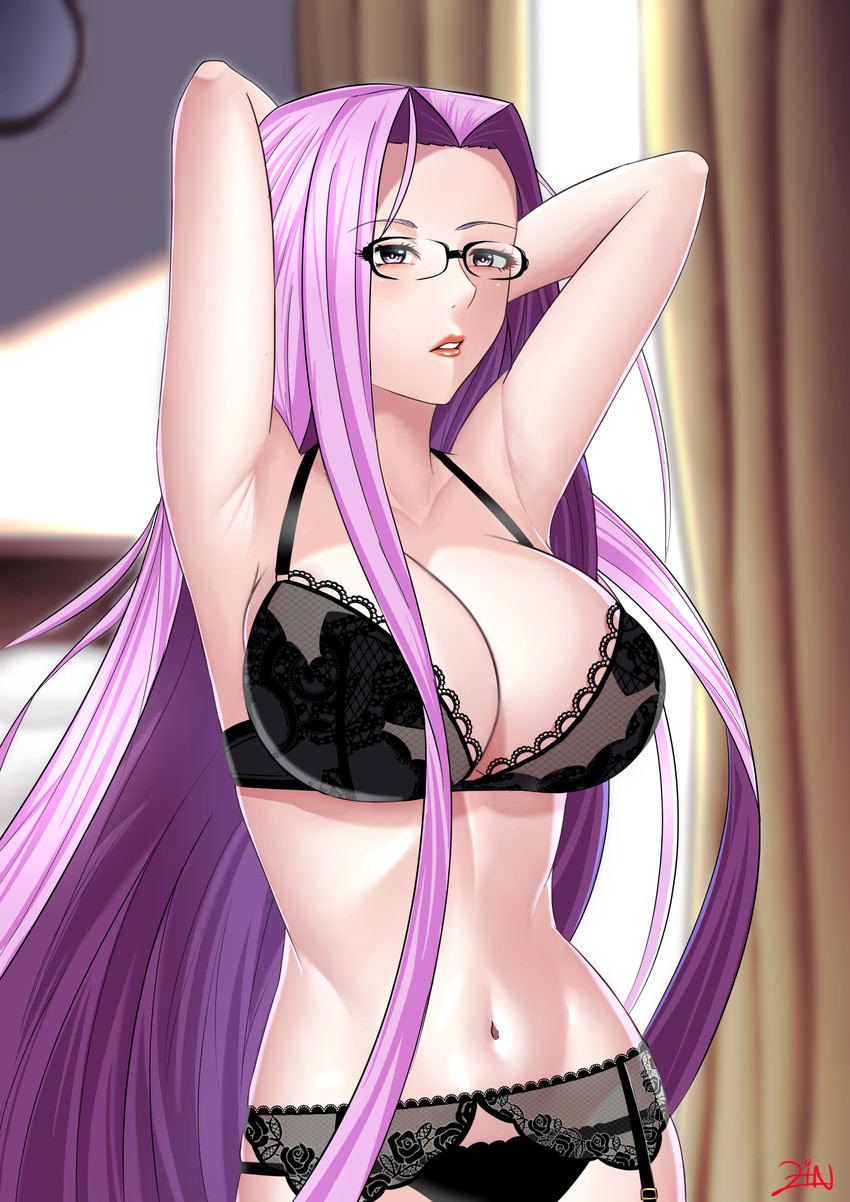 medusa (fate and 1 more) drawn by zinfian
