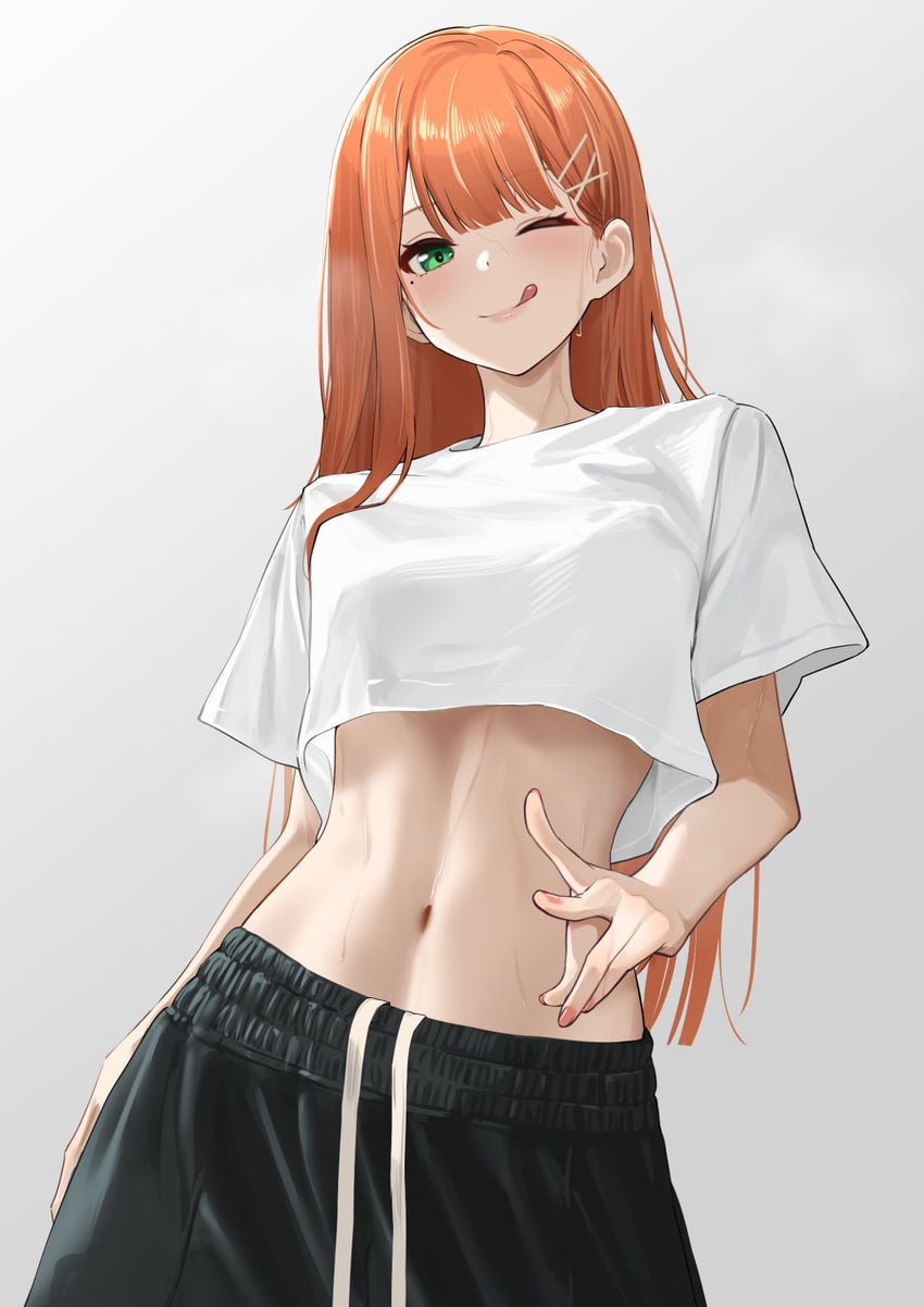 shiun sumika (idolmaster and 1 more) drawn by oregano_(olgn_eao)