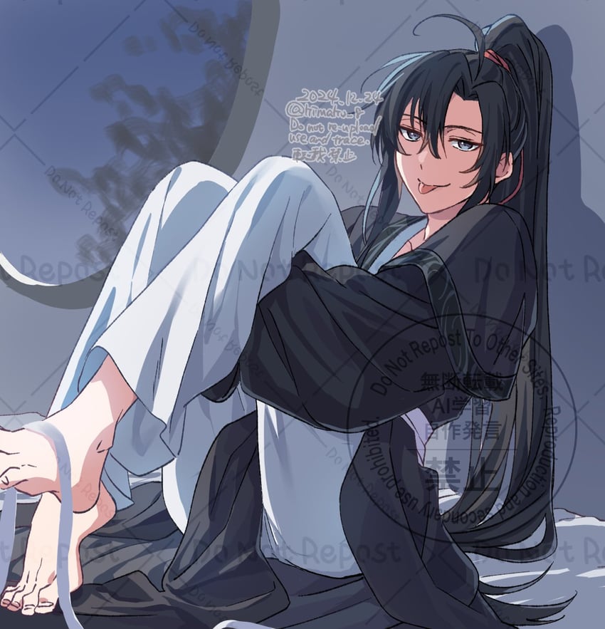 wei wuxian (modao zushi) drawn by kimako_(kimako_8)