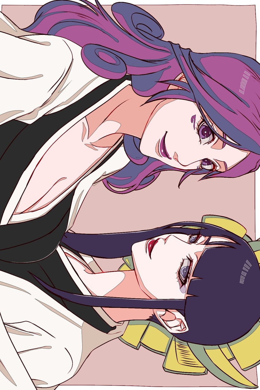 shutara senjumaru and hikifune kirio (bleach) drawn by strikek-lvvjm27