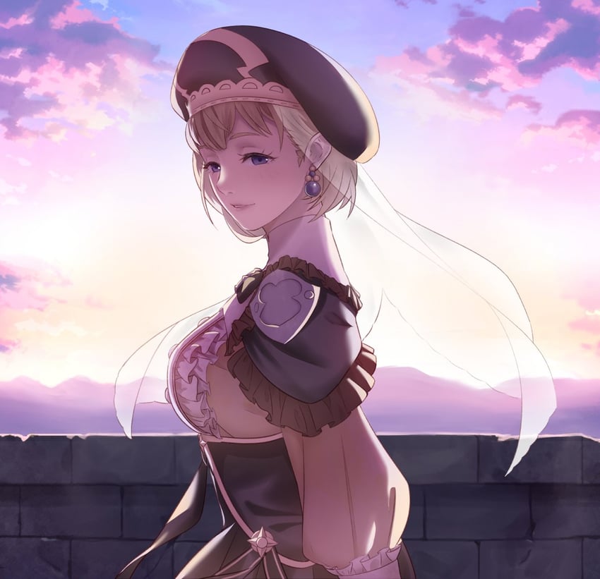 mercedes von martritz (fire emblem and 1 more) drawn by pomelomelon