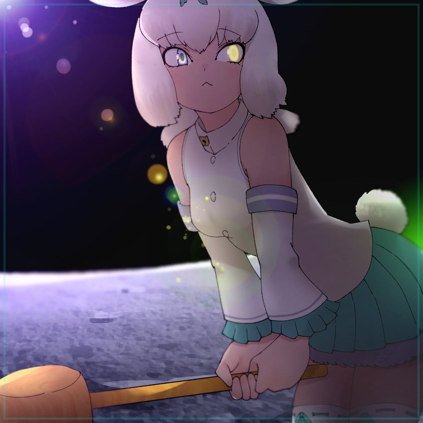 tsukuyomi shinshi (kemono friends and 1 more) drawn by cats_yone