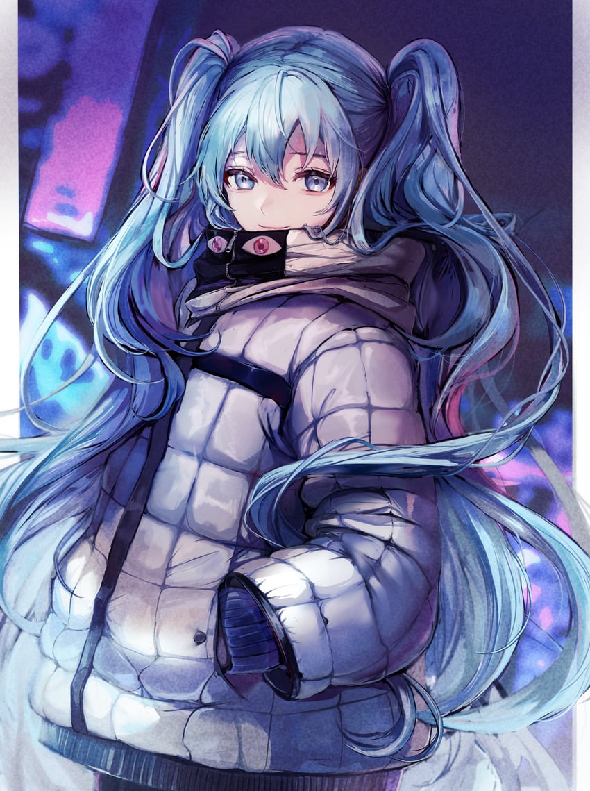 hatsune miku (vocaloid and 1 more) drawn by pipi_(pipinavigation)