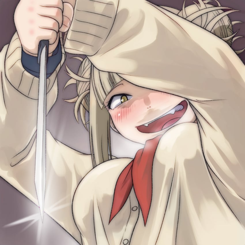 toga himiko (boku no hero academia) drawn by t_jiroo_(ringofriend)