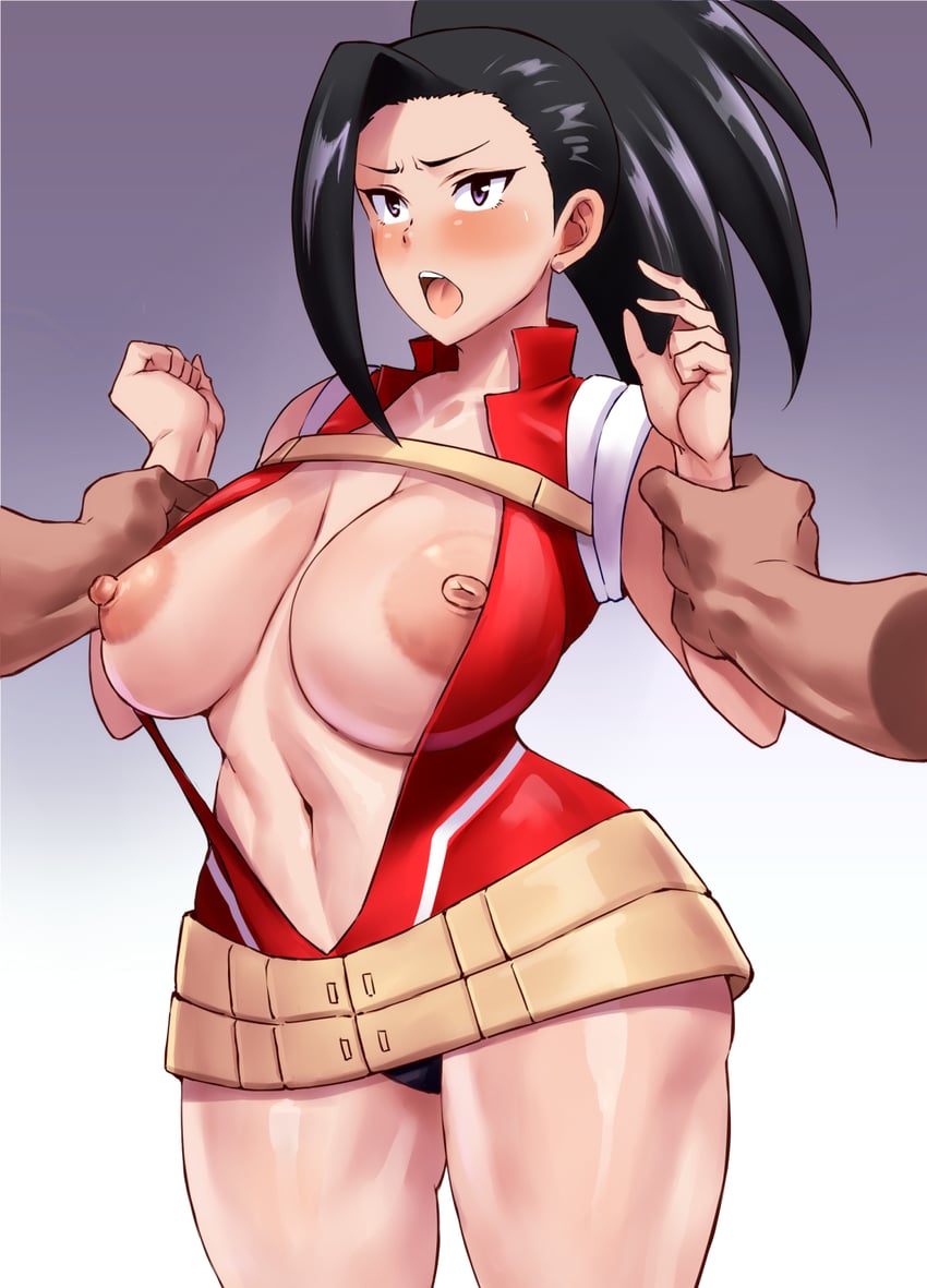 yaoyorozu momo (boku no hero academia) drawn by haikawa_hemlen