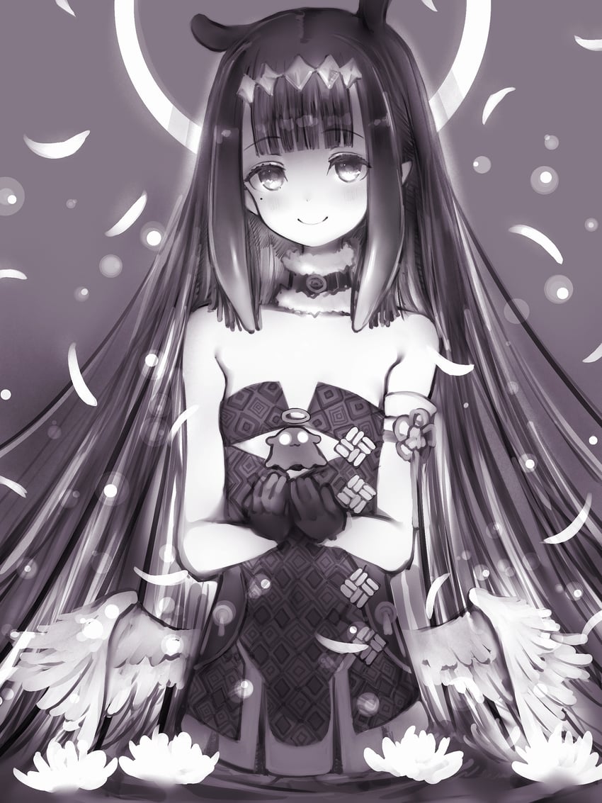 ninomae ina'nis and takodachi (hololive and 1 more) drawn by nanashi_(nlo)