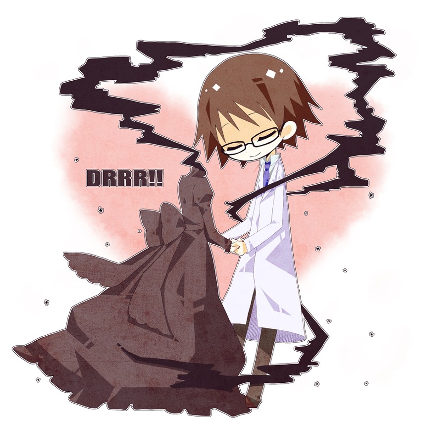 celty sturluson and kishitani shinra (durarara!!) drawn by eriko_(chika)