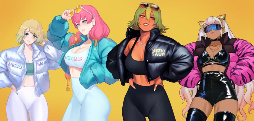 fjorm, laegjarn, gunnthra, and laevatein (fire emblem and 1 more) drawn by meziosaur
