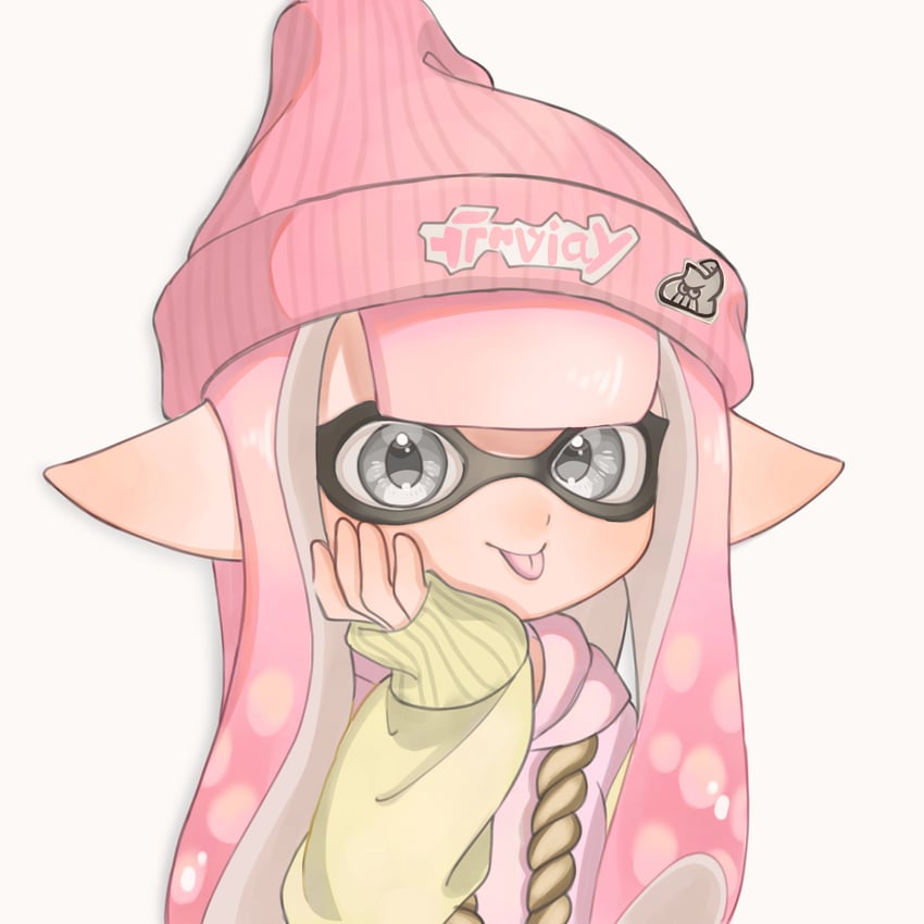 inkling player character and inkling girl (splatoon) drawn by lemo_(lemo_4)