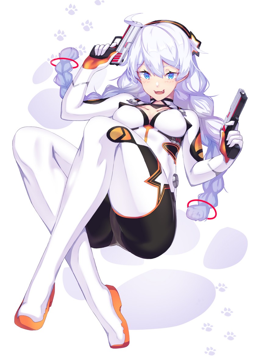 kiana kaslana (honkai and 1 more) drawn by dev_(dev0614)