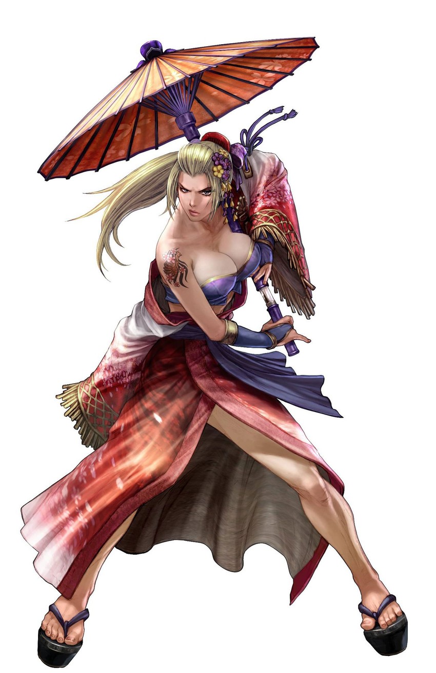 setsuka (soulcalibur and 1 more) drawn by kawano_takuji