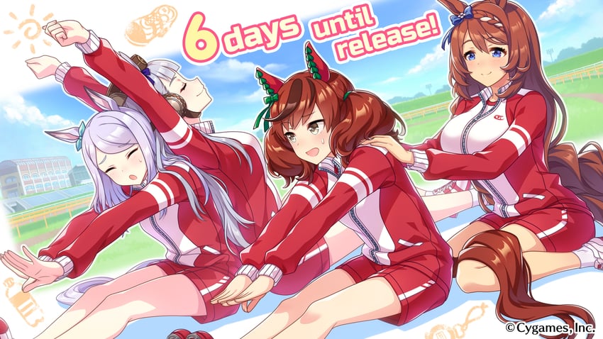 gold ship, mejiro mcqueen, nice nature, and super creek (umamusume and 1 more)