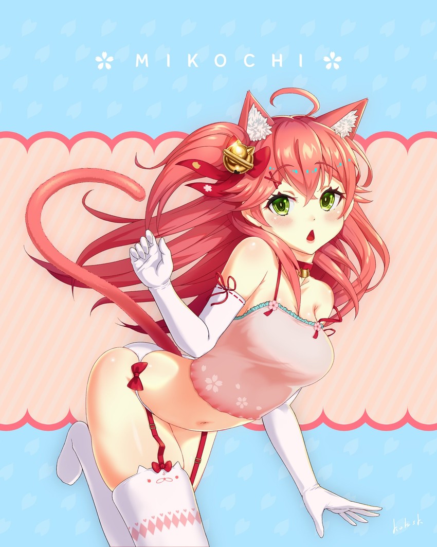 sakura miko and 35p (hololive) drawn by ko_sk_08