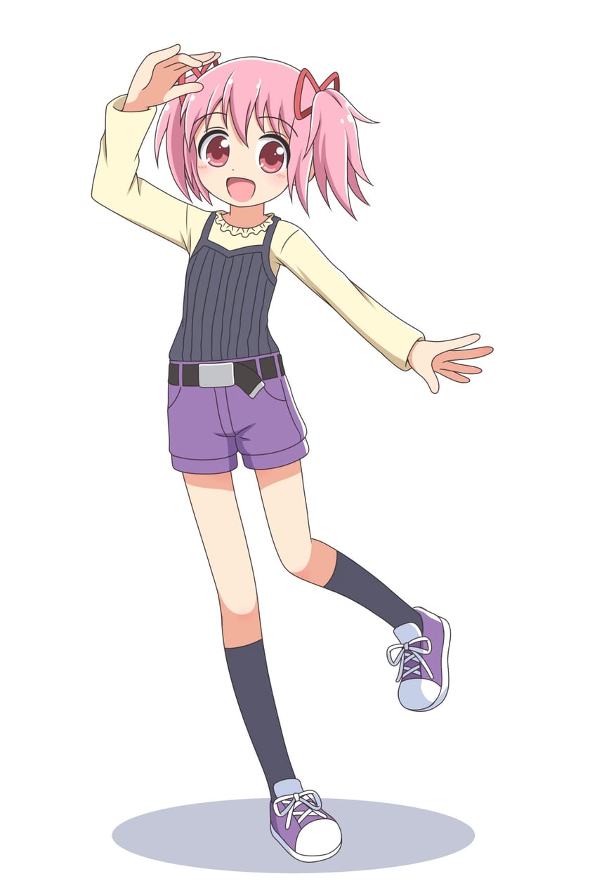 kaname madoka (mahou shoujo madoka magica) drawn by kato-shun