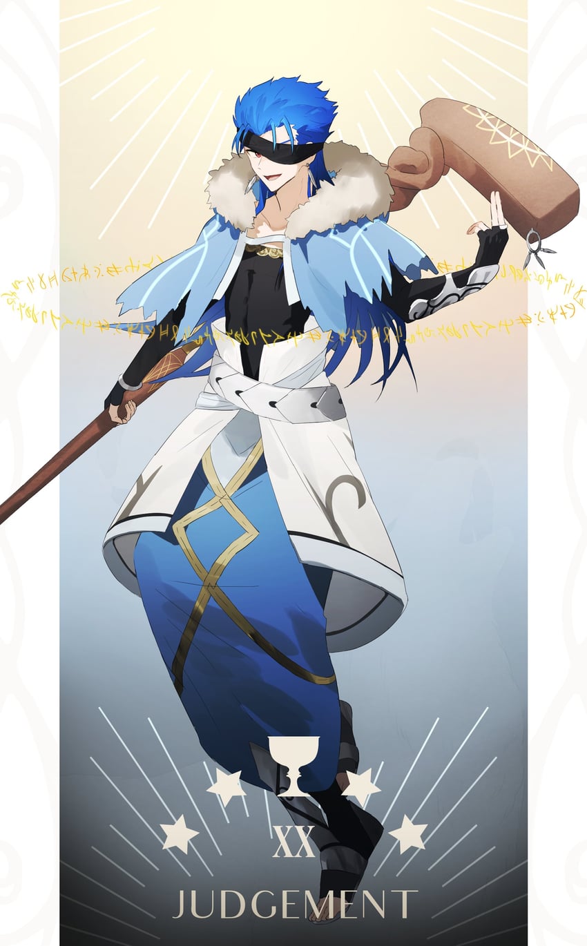cu chulainn (fate and 1 more) drawn by ninjin_(ne_f_g_o)