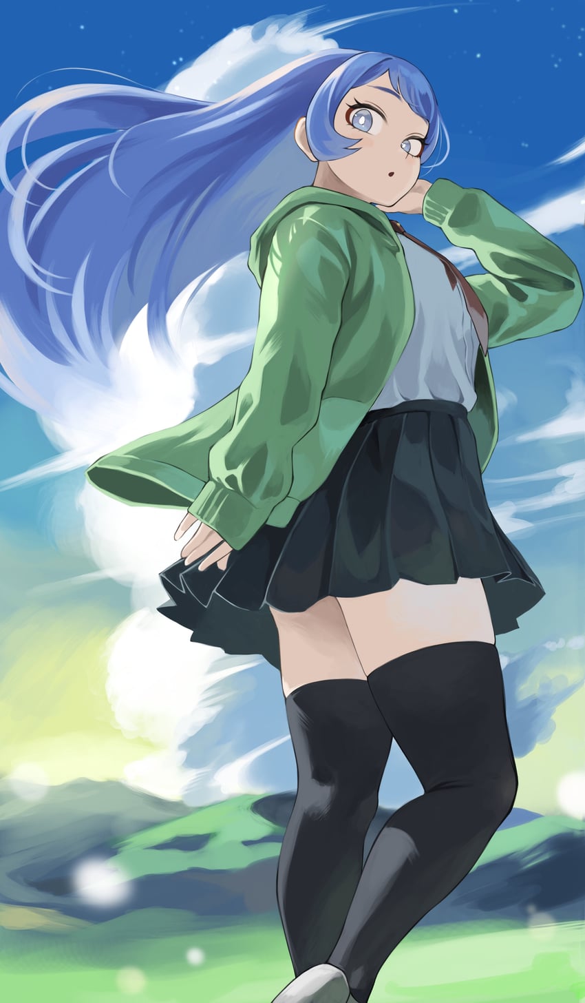 hado nejire (boku no hero academia) drawn by fengling_(furin-jp)