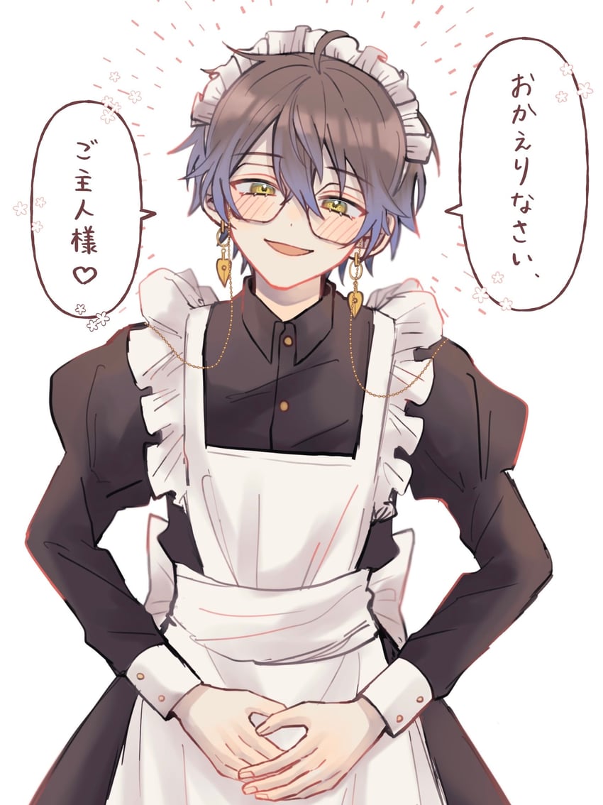 ike eveland (nijisanji and 1 more) drawn by nitta_(niitta240)