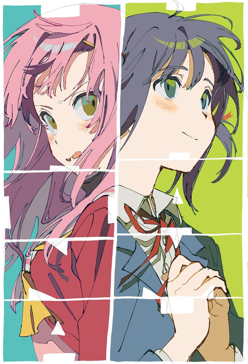 katsura hinagiku and nishizawa ayumu (hayate no gotoku!) drawn by magotsuki_(hurray)