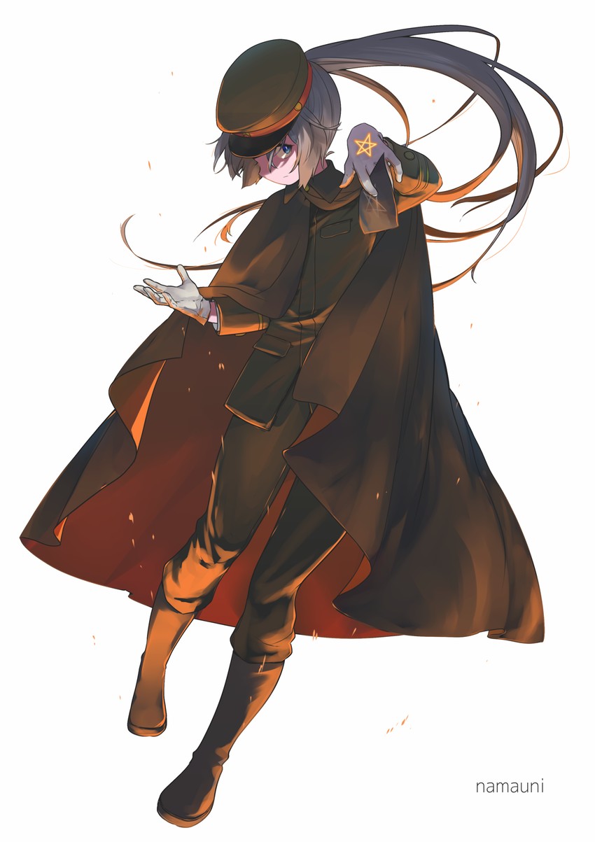 mononobe no futo (touhou and 1 more) drawn by namauni