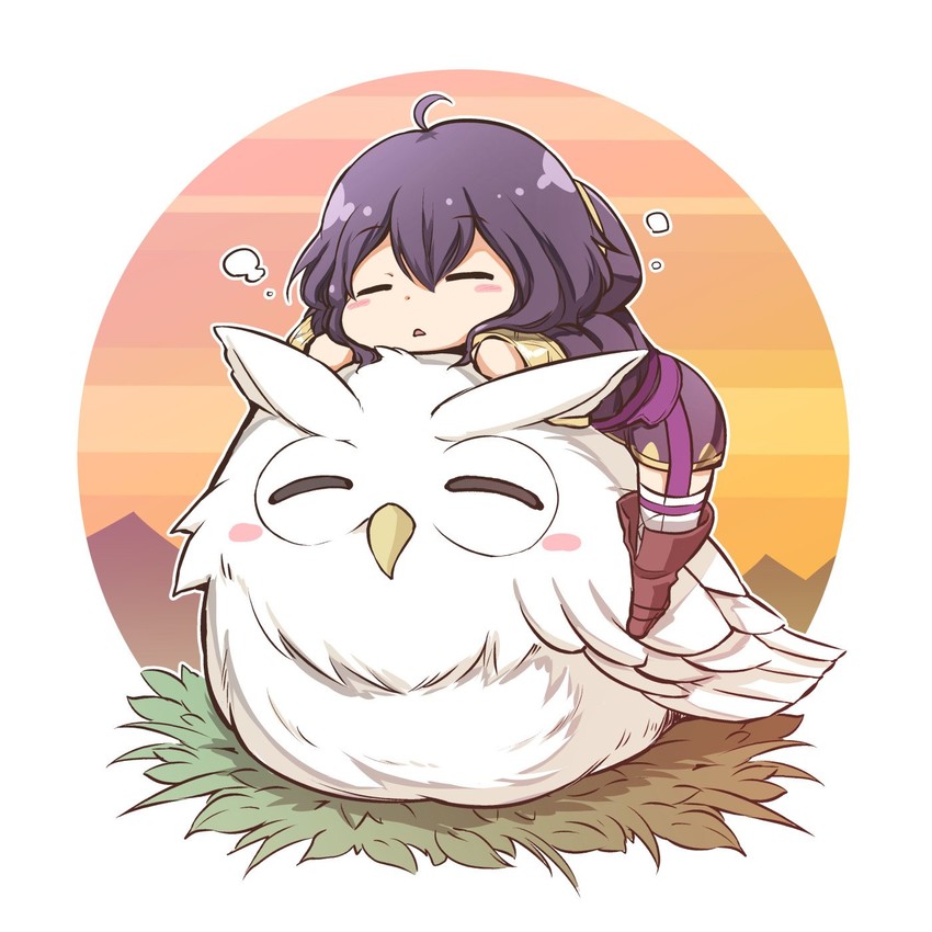 female morgan and feh (fire emblem and 2 more) drawn by nakabayashi_zun