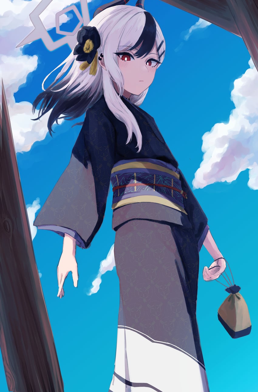 kayoko (blue archive) drawn by obe and y4mori_gekko