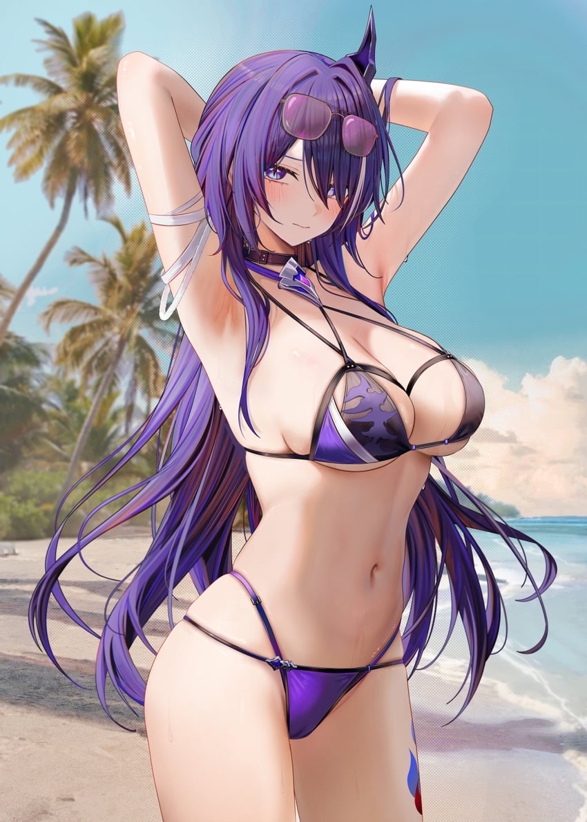 acheron (honkai and 1 more) drawn by ru_zhai