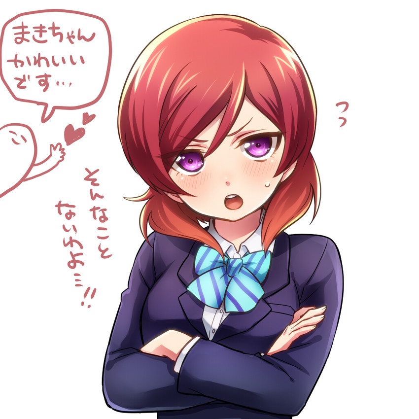 nishikino maki (love live! and 1 more) drawn by fuuka_(fu-haru)