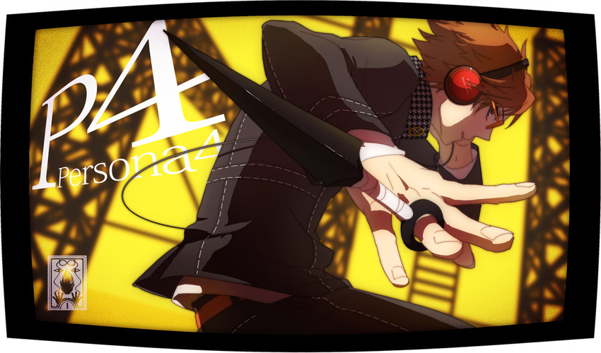 hanamura yousuke (persona and 1 more) drawn by mohi_(neku_re)