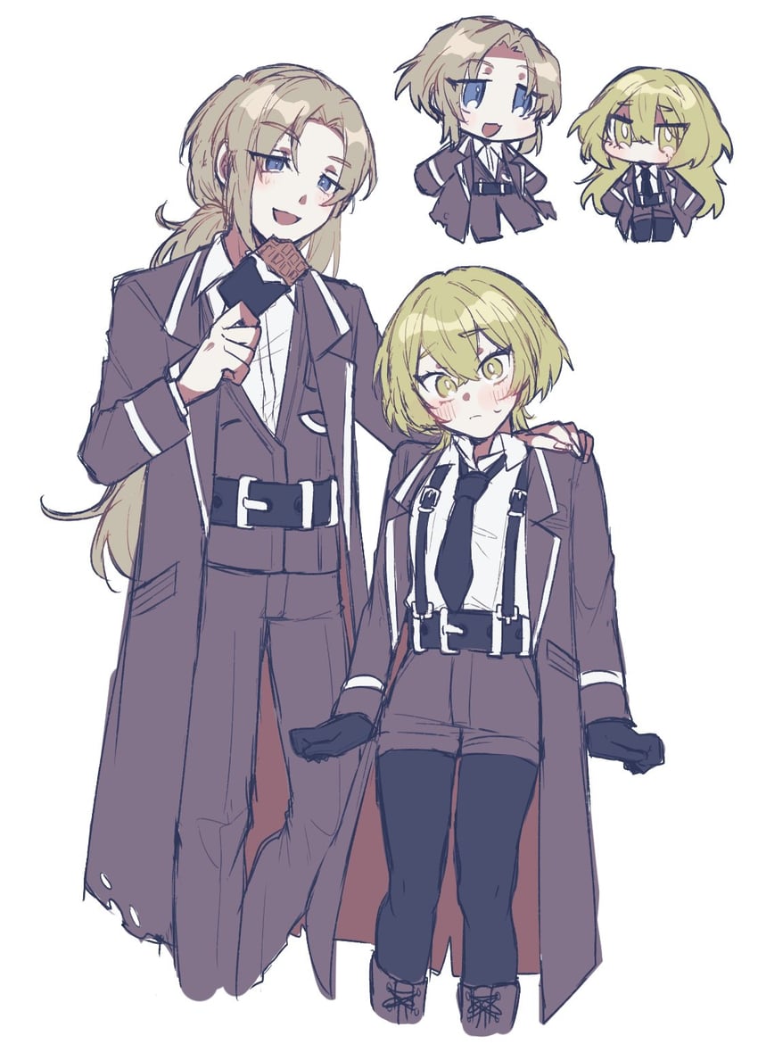 sinclair and rodion (project moon and 1 more) drawn by ntsuhg