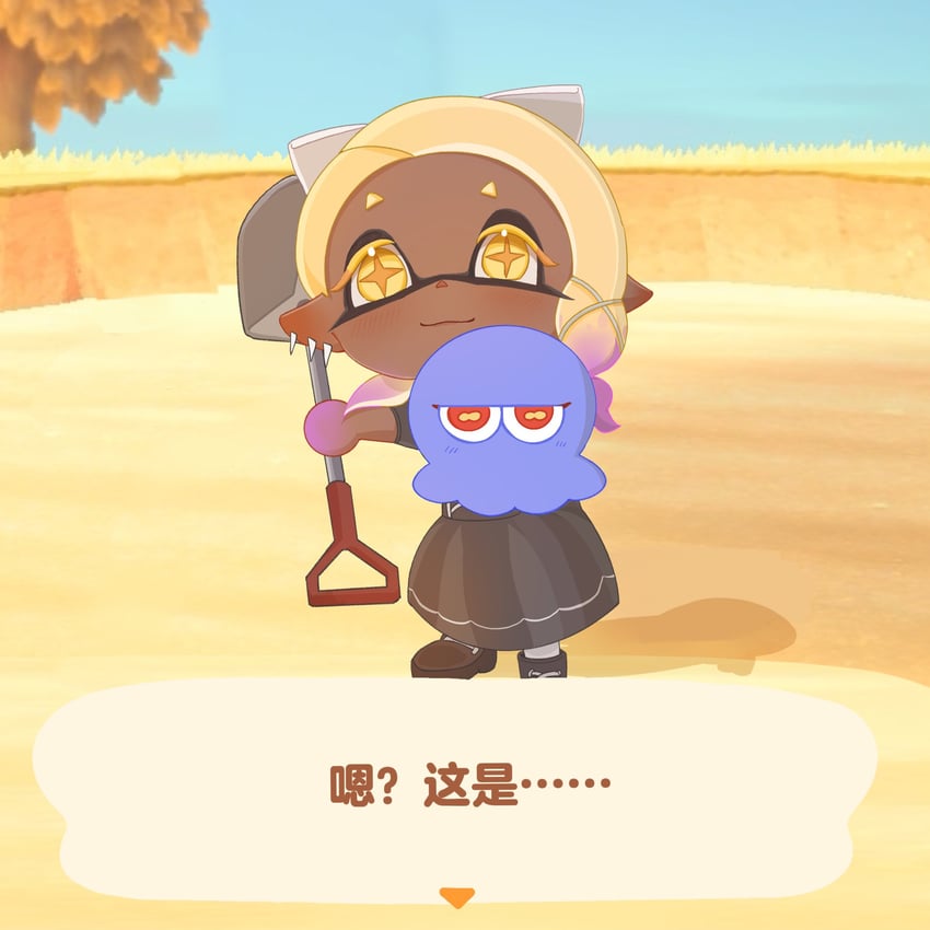 shiver and frye (splatoon and 1 more) drawn by yuyumo296809
