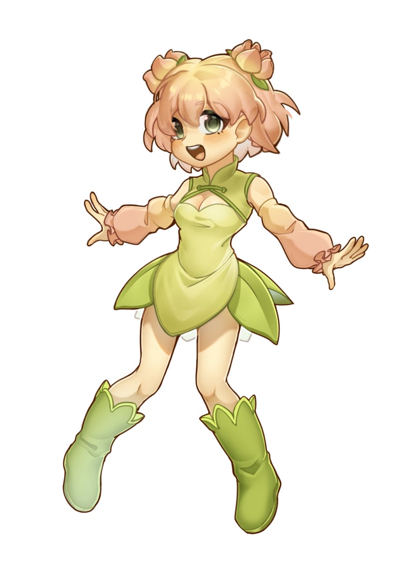 power lily (plants vs. zombies and 1 more) drawn by veghia