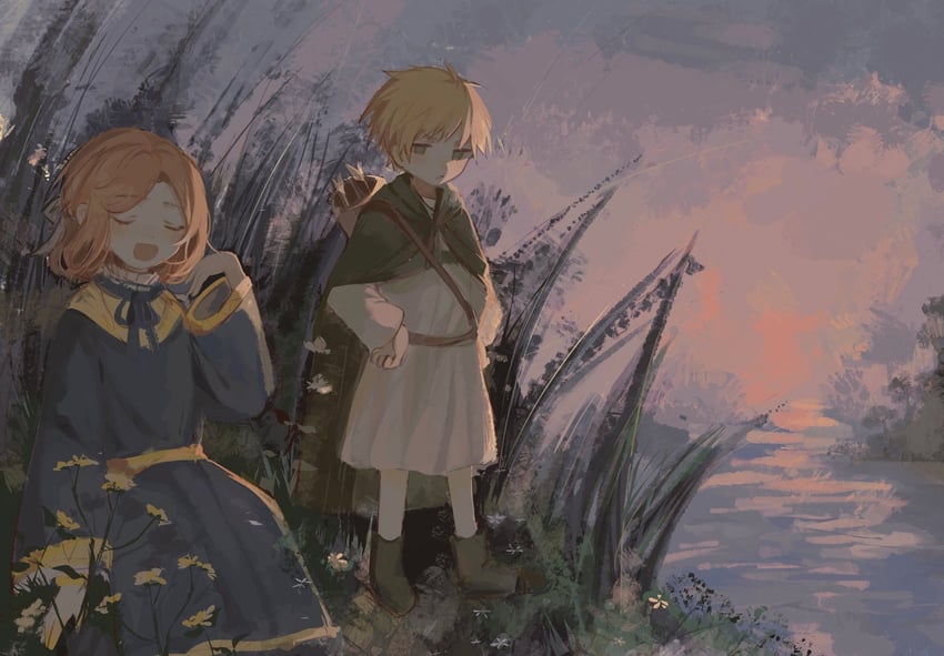 united kingdom and france (axis powers hetalia) drawn by woshifoufou
