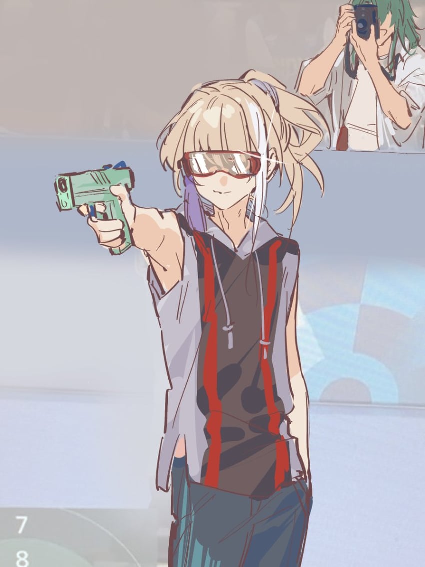 archer and zheng chenggong (fate and 3 more) drawn by kiwi_(mmm789520)