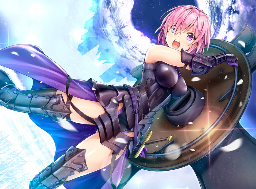 mash kyrielight (fate and 1 more) drawn by koyuki_(kotatsu358)