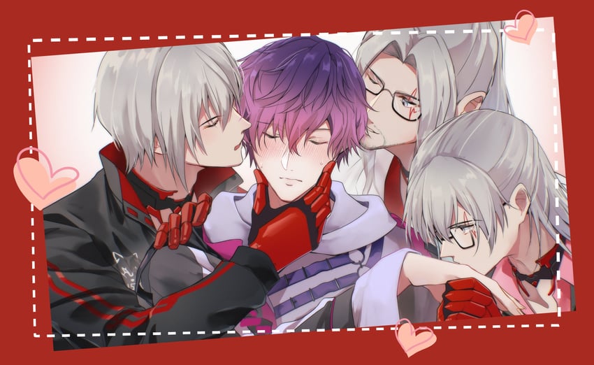 uki violeta and fulgur ovid (nijisanji and 1 more) drawn by otama_ikazoruk