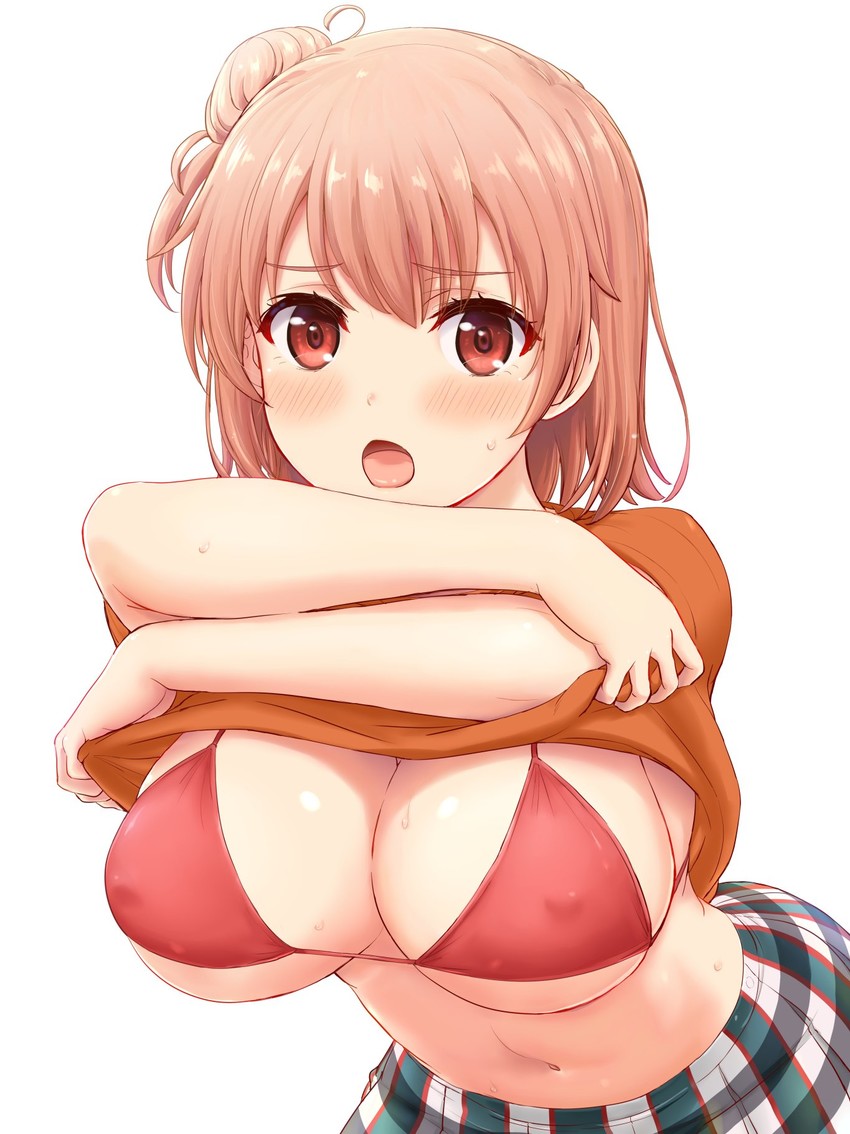 yuigahama yui (yahari ore no seishun lovecome wa machigatteiru.) drawn by inanaki_shiki